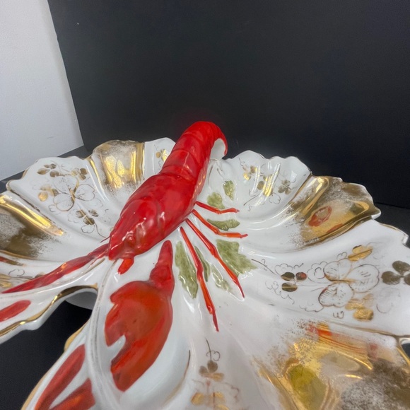Antique Lobster porcelain dish - Picture 10 of 12